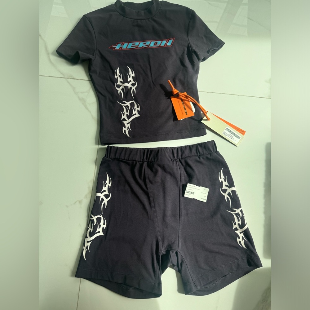 Purple heron Preston set